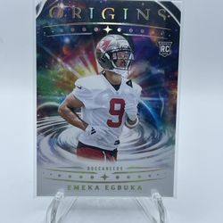 Emeka Egbuka Origins Rookie Card