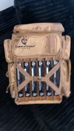 Evolution fishing tackle backpack