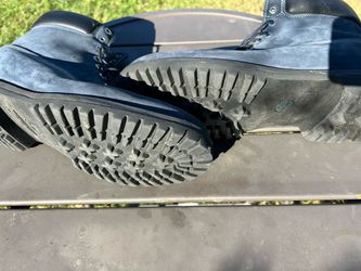 Timberland Black Lace-Up Boots