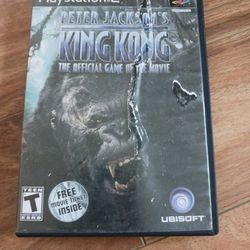 
Peter Jackson's King Kong Play Station 2 
Official Game Of The Movie 