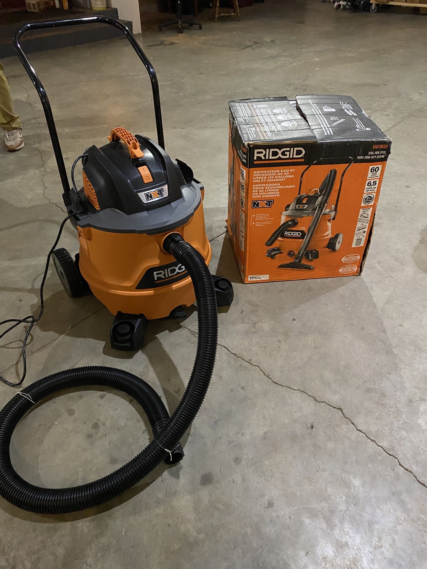 Rigid HD1800 16 Gallon Wet/Dry Vac