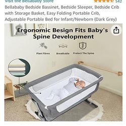 Bettababy Bassinet - New Sheets Included 