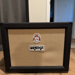 2022 Orange PPC212 120-Watt 2x12" Guitar Cabinet Black