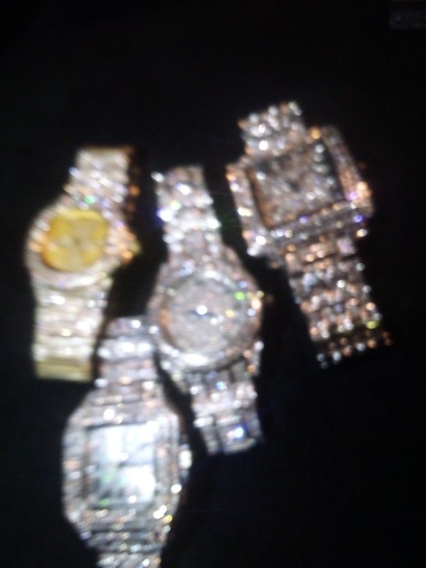 Celebrity Rapper Collection Pack Four Pieces Lab Australian Stones