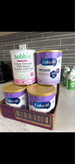 Baby formula enfamil gentlease 6 pieces