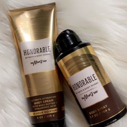 NEVER USED MENS SPRAY & BODY CREAM SET