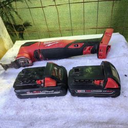 Milwaukee Fuel Multi Tool/ With 2 Batteries
