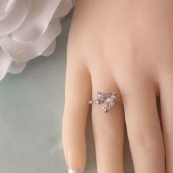 ❤️ Heart Ring, Size 7