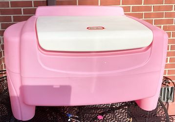 Little Tikes pink toy box-$55 Firm,No Holds or Spam