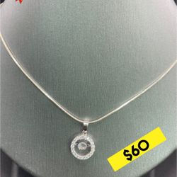 Silver Chains And Charms