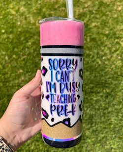 Custom Teacher Tumbler 