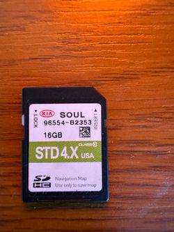2014-2016 Kia SOUL Nav sd card 96554-B2353 OEM