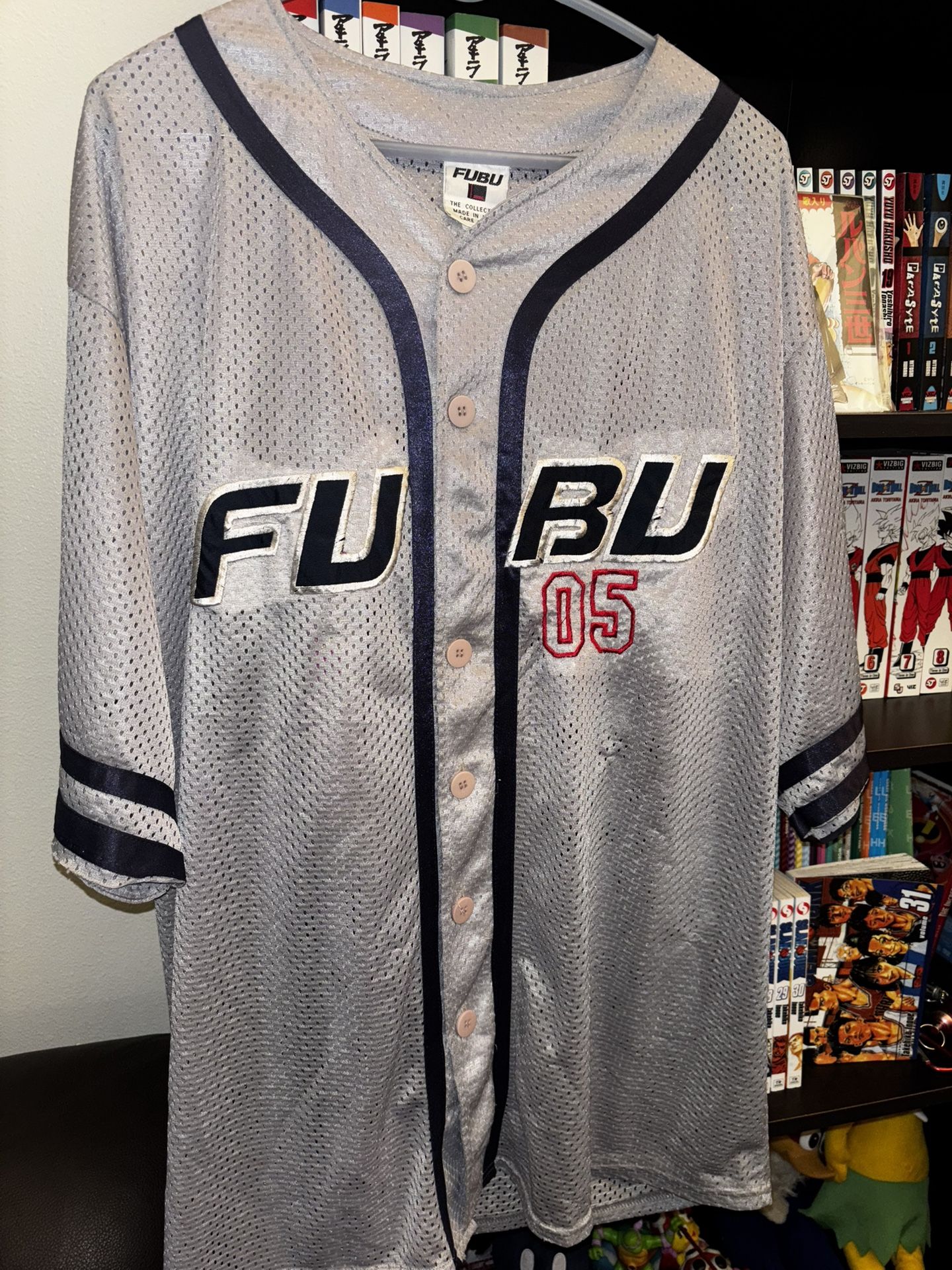Vintage Fubu Mesh Baseball Jersey XXL
