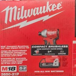 Milwaukee M18 Compact Impact Driver 