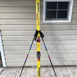 Atomic Arc Performance Racing Snow Skis (vintage)