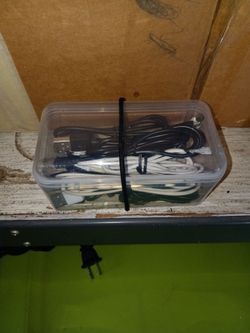 Phone chargers and wall plugs