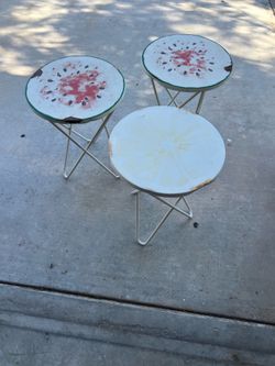 Metal tables