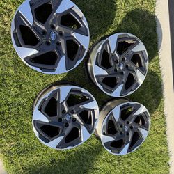 2024 Subaru Crosstrek wheels -   OEM 18 inch