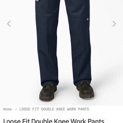 Dickies Loose Fit Double Knee 