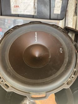 Rockford Fosgate P|3 12” Speakers