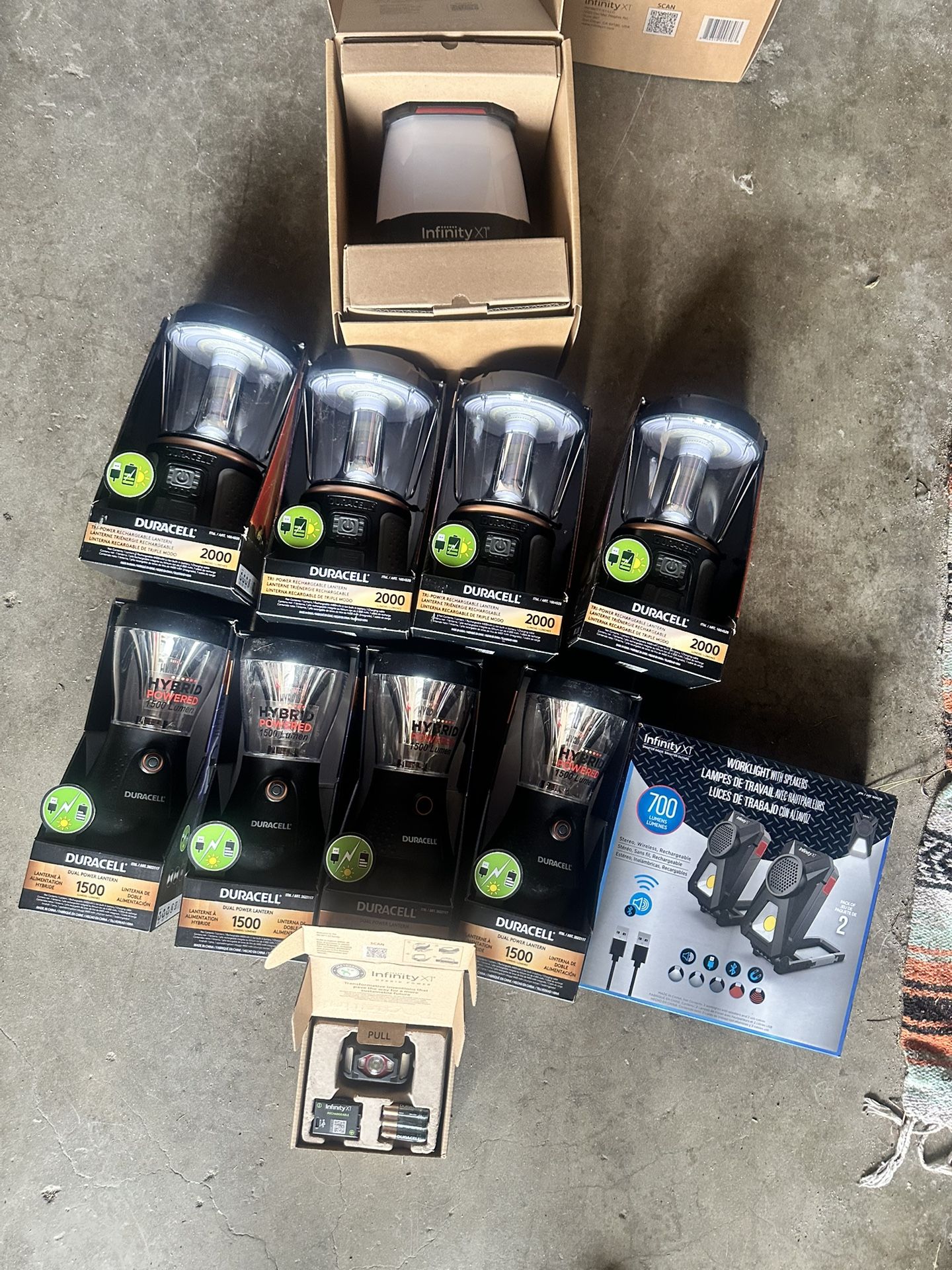 Brand New Lanterns And Headlamps