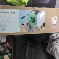 Cricut Explore 4 In Box 