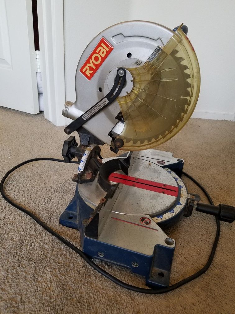 Ryobi TS1340 10 Compound Miter Saw for Sale in Laguna Beach