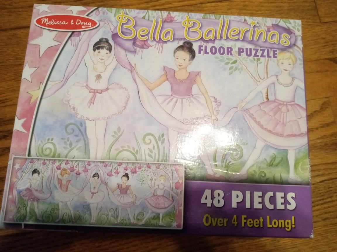 Bella Ballerina Floor Puzzle, Cross Posted North Riverside