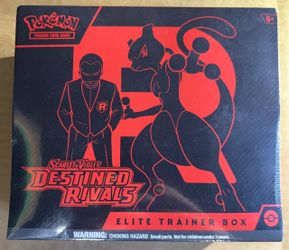 DESTIN RIVALS ETB SEALED WITH SMALL RIP ON SHRINK WRAP