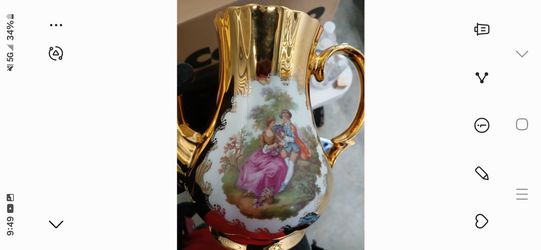   22 K Gold Tea Set. $ $225