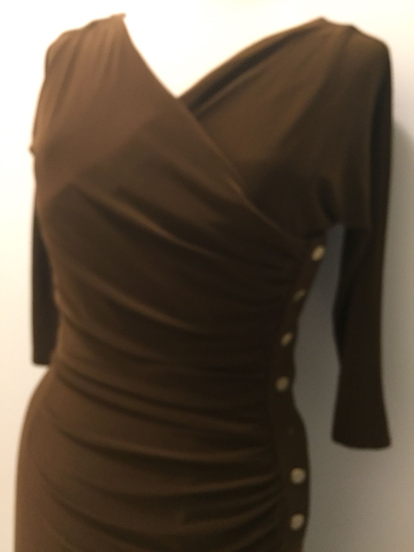 Ralph Lauren Dress Size 8. Like New. Missing a button.