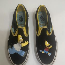 Rare Simpsons Shoes Size 9.5 W/ 8.0 M