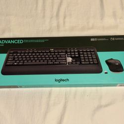 New $60 Logitech Advanced MK540 Wireless Keyboard Mouse Combo