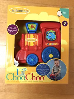 Infantino Lil' Choo Choo Train Sounds Baby Toy