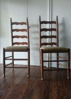 2 Rustic Farmhouse chairs