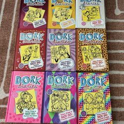 Dork diaries books bundle of 9
