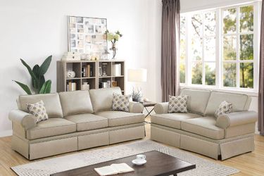 2 Piece Sofa And Love Seat Set F 6442