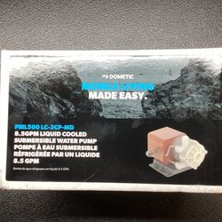 DOMETIC PLM500 LC-3CP-MD 8.5gpm Liquid Cooled Water Pump SUBMERSIBLE A/C Blowout