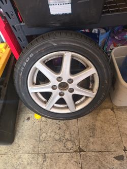 5x4.5 Or 5x114.3 Rim And Tire