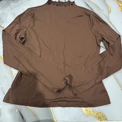 Brown Long Sleeve Size L