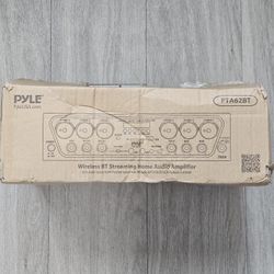 Pyle Bluetooth Home Audio 6 Channel Amplifier Stereo Receiver PTA62BT