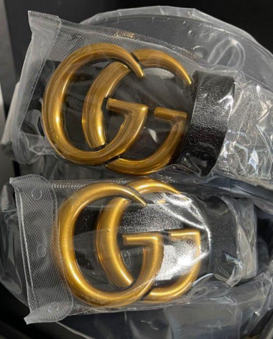 GG Fashion Leather Belts Size L or XL