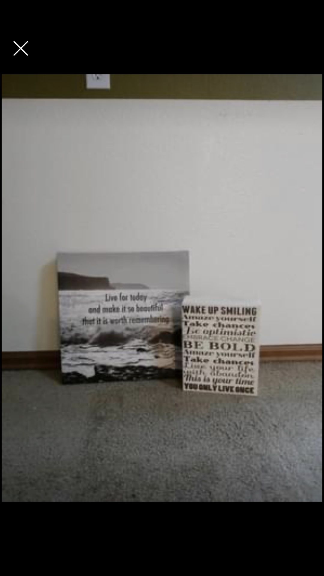 Canvas frame