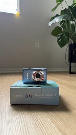 Canon PowerShot SD1300 IS Blue Compact Digital Camera 12.1 MP