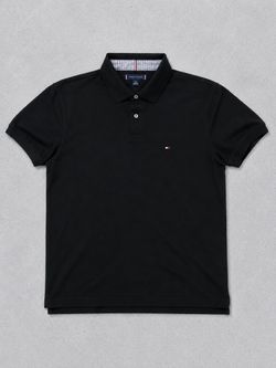 Tommy Hilfiger Black Polo Shirt