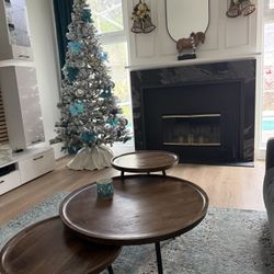 Three Piece Nesting Table Set 