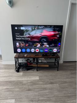 Sony 65” 4K Google TV and TV Stand