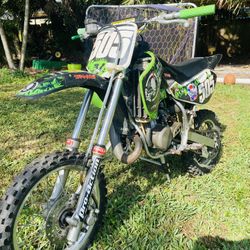 LOOKING TO SELL OR TRADE UP My Sons Klx65/ WILL ADD CASH LOOKING for 125-140