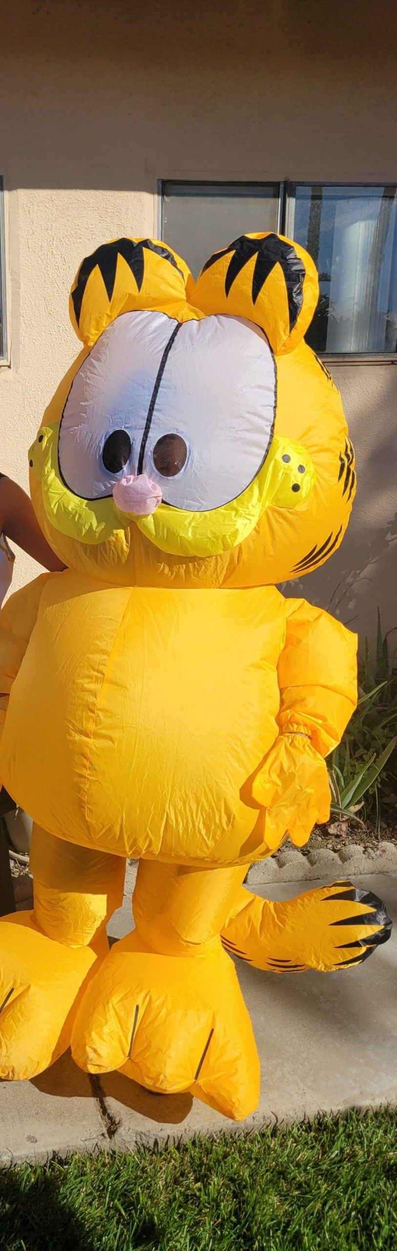 Garfield Kids Inflatable Costume ( Large )
