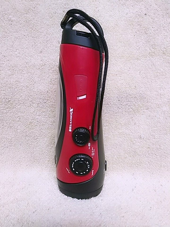 WeatherX FR182R NOAA Weather Band/Radio/Flashlight/Lantern